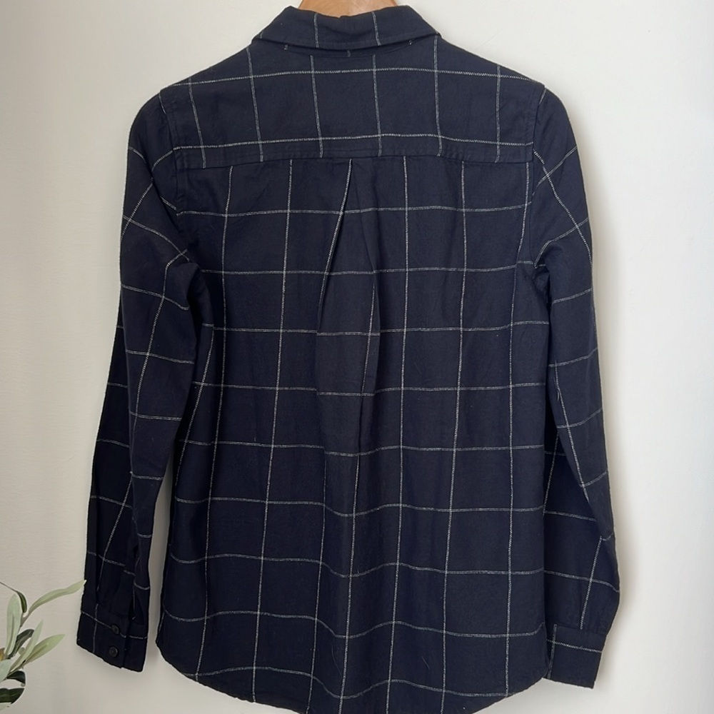 Garnet Hill Flannel Shirt - Picture 2 of 6